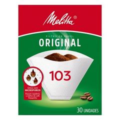 FILTRO PAPEL MELITTA 103  6X30UN (04/28)