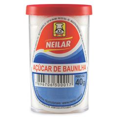 ACUCAR BAUNILHA NEILAR-TB (03/27) 12X40G