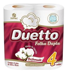 PAPEL HIG.DUETTO PERF. F.D. 16X4X30MT