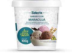 PO P/SORVETE SELEC.MARACUJA(10/25)4X100G