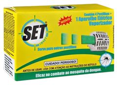 INSETICIDA SET INSET APAR.VAP.+ 4PAST 12H