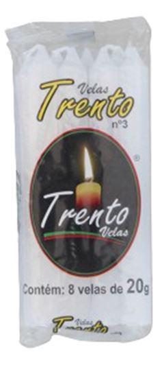 VELA TRENTO Nº3 24X8X20GR