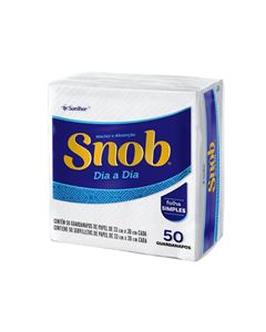 GUARDANAPO SNOB F.S. GDE.33X30CM 12X50UN