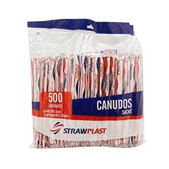 CANUDO EMB.STRAWPLAST 5MM VERM.CS302 5MM