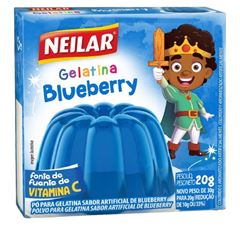 GELATINA NEILAR BLUEBERRY(04/27)12X20GR