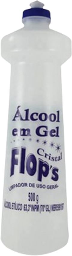 ALCOOL FLOPS  GEL CRISTAL 70GL (10/26)