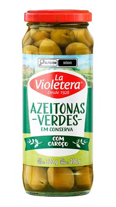 AZEITONA VERDE LA VIOLETERA C/CVD12X200G