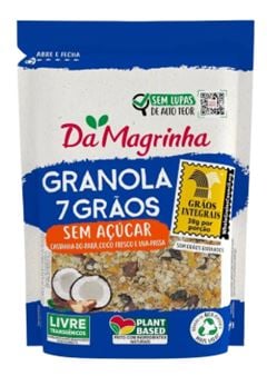 GRANOLA DA MAGRINHA SEM AÇUCAR 1X250GR