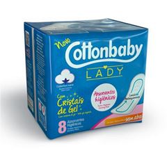 ABS.COTTONBABY LADY S/ABAS 12X8UN(06/26)