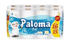 PAPEL HIG.PALOMA NEUTRO L16P15 4X16X30MT