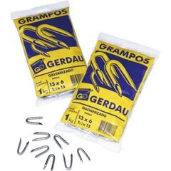 PREGO GERDAU CERCA GRAMPO-GALVANIZAD 1X9