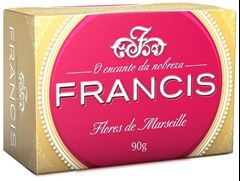 SABONETE FRANCIS CLASSICO-VERMELHO 12X90GR