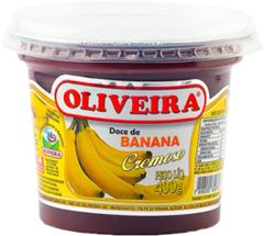 DOCE FR.OLIVEIRA BANANA (01/27) 12X400GR