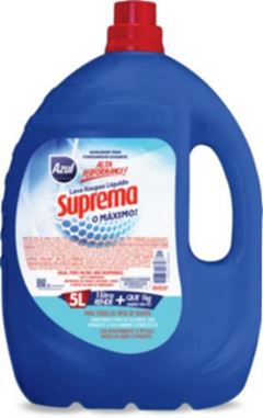 SUPREMA LAVA ROUPAS LIQ.AZUL(03/27)3X5LT