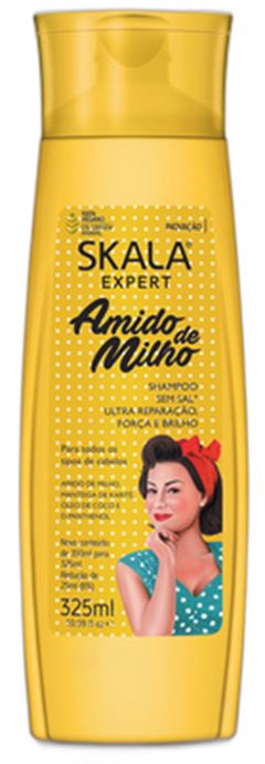 SHAMPOO SKALA AMIDO MILHO 6X325ML (10/28)