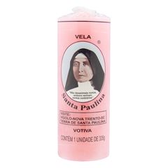 VELA S.PAULINA VOT.ROSA 57MM 12X335GR