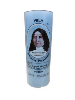 VELA S.PAULINA VOT.AZ.CLARO 57MM 12X335G