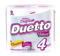 PAPEL HIG.DUETTO VELVET NT. F.D.16X4X30M