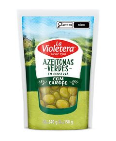 AZEITONA VERDE LA VIOLETERA C/C  RF 7/27