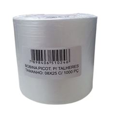 BOBINA PICOTAR NEISAN PARA TALHERES 08X25CM 1X1000