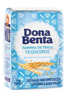 FAR.TRIGO DONA BENTA PLAST  10X1KG 12/26