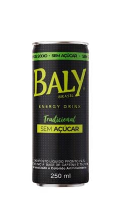 ENERGETICO BALY TRADICIONAL SEM AÇUCAR LATA
