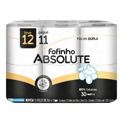PAPEL HIGIENICO FOFINHO NEUTRO FOLHA DUPLA ABSOLUTE