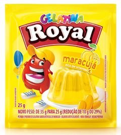 GELATINA ROYAL MARACUJA (10/25) 15X25GR