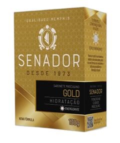 SABONETE SENADOR GOLD HIDRAT. 12X130GR(01/28)