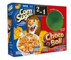 CEREAL KIT CHOCO BOL+CORN SUGAR C/TIGELA