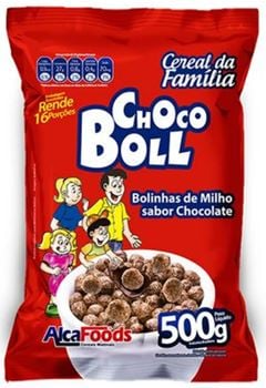 CEREAL CHOCO BOLL MILHO SABOR CHOCOLATE