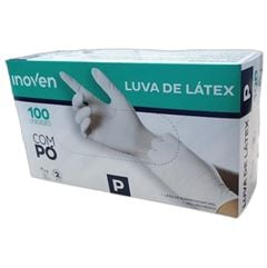LUVAS DE LATEX INOVEN P C/PO 1X100UN