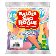 BALAO SAO ROQUE 7 CANDY COLORS