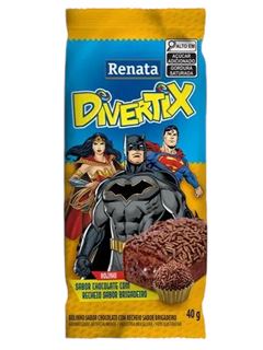 MINI BOLO DIVERTIX BRIGADEIRO 20X40GR