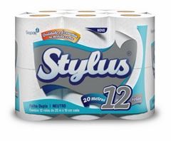 PAPEL HIG.STYLUS NT. F.D.  6X12X20MT