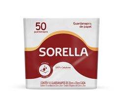 GUARDANAPO SORELLA 22X23  (P)16X50UN