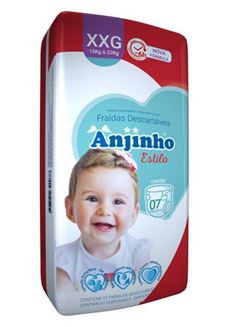 FRALDA ANJINHO ESTILO- XXG 3X7UN (01/27)
