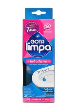 GEL SANITARIO ADESIVO GOTA LIMPA MARINE 7X