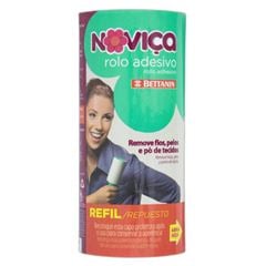 ROLO ADESIVO REFIL NOVICA P/PELO/FIOS/PO