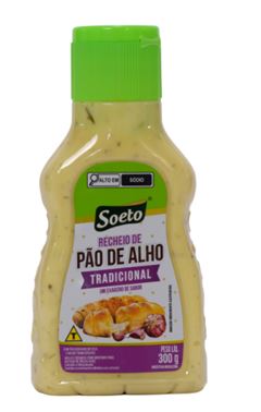 PAO ALHO SOETO RECH TRADIC. PET 4X300GR
