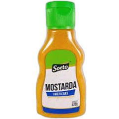 MOSTARDA SOETO AMERICANA BISNAGA 8X320GR