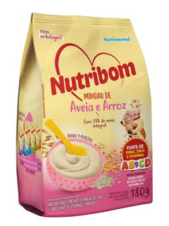 MINGAU NUTRI.AVEIA/ARROZ-SC 8X180G 06/27