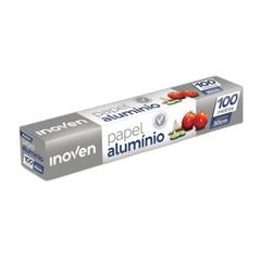 PAPEL ALUMINIO INOVEN 30CM 1X30X100MT