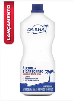 ALCOOL C/BICARBONATO DA ILHA TRAD. 12X1L