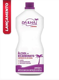 ALCOOL C/BICARBONATO DA ILHA LAVANDA12X1