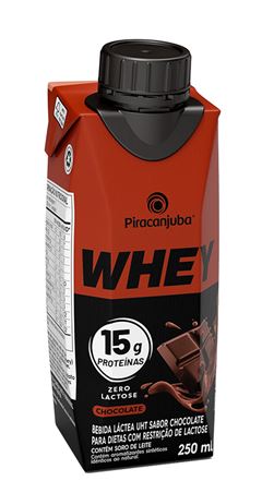 BEBIDA LACT.WHEY PIRACANJUBA CHOCOLATE