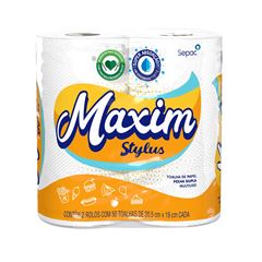 TOALHA PAPEL MAXIM STYLUS 12X2X20,5CM