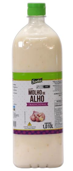 SOETO MOLHO ALHO TRAD. 1X1,01LT
