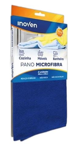 PANO M.USO MICROFIBRA INOVEN AZ 30X30CM