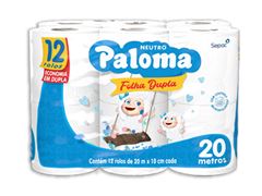 PAPEL HIG.PALOMA F.D. NEUTRO 6X12X20M